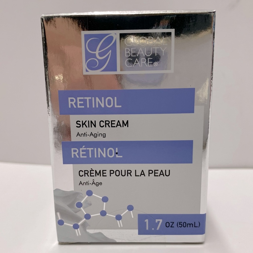 Global Beauty Care Retinol Anti Aging Skin Cream NEW